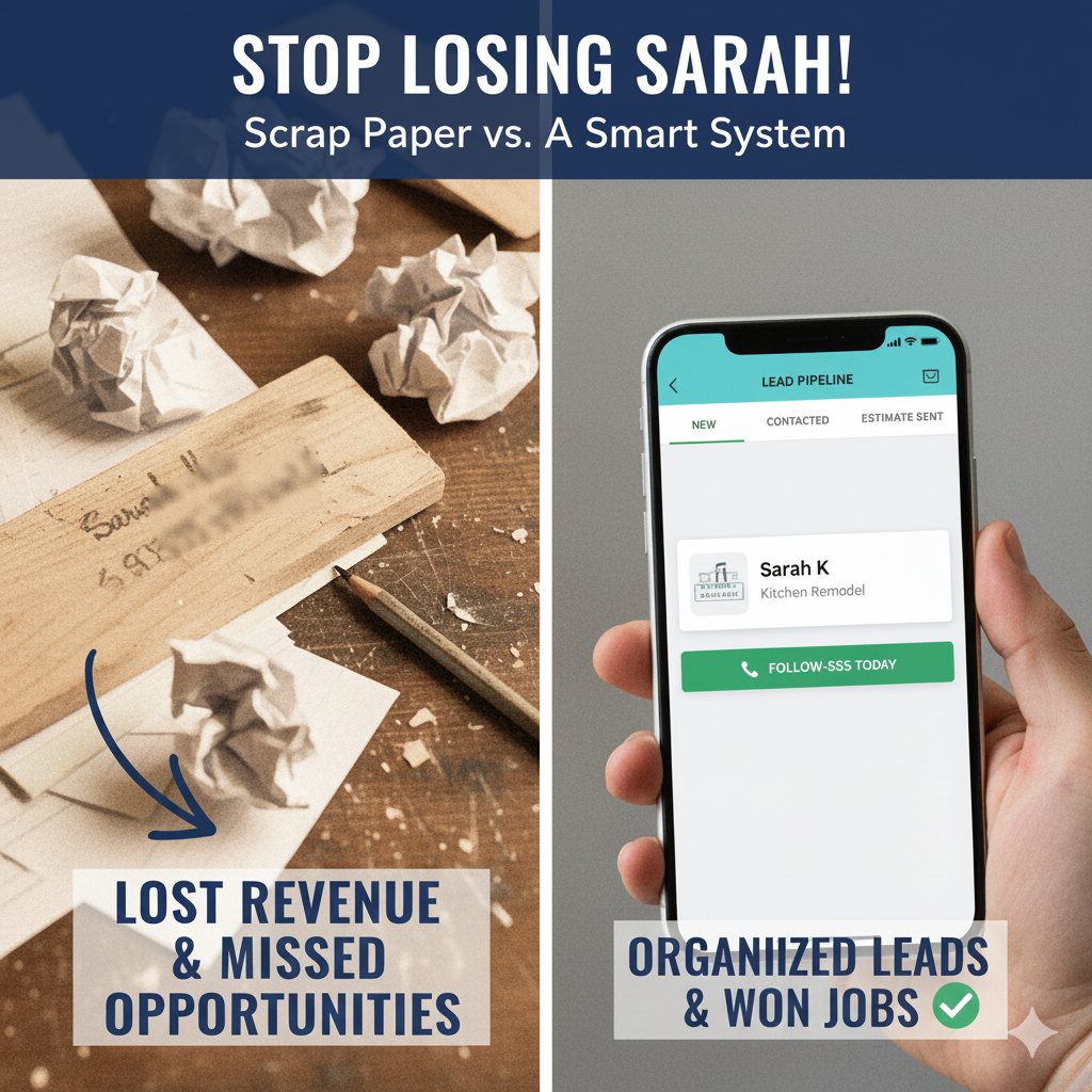 Stop Losing Leads: The Customer Tracking System Every Growing Contractor Needs